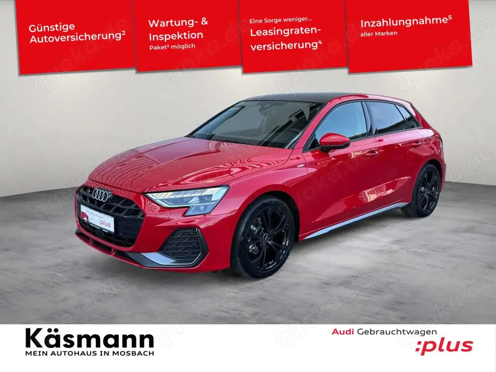 Audi A3 S line 30TFSI AHK HUD PANO SONOS