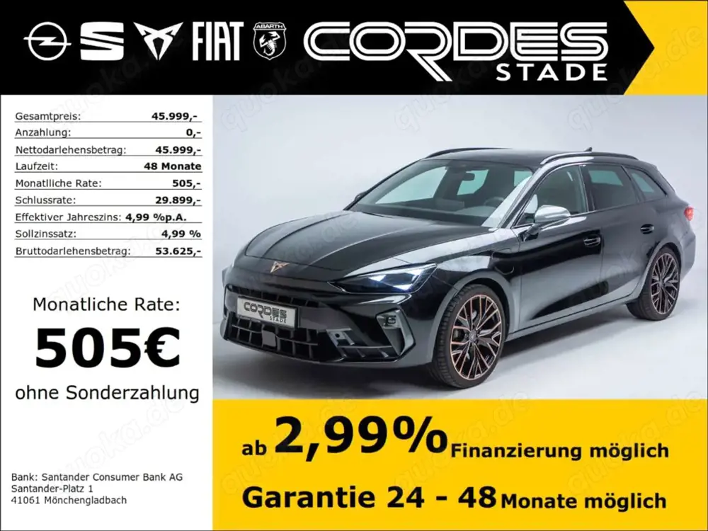 CUPRA Leon Sportstourer 1.5 e-Hybrid PDC Kamera Navi Alu (110