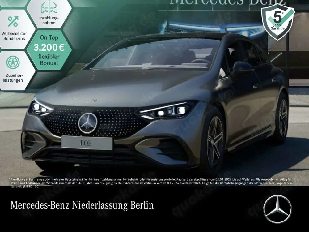 Mercedes-Benz EQE 350 4Matic AMG Fahrass WideScreen Pano Distr.