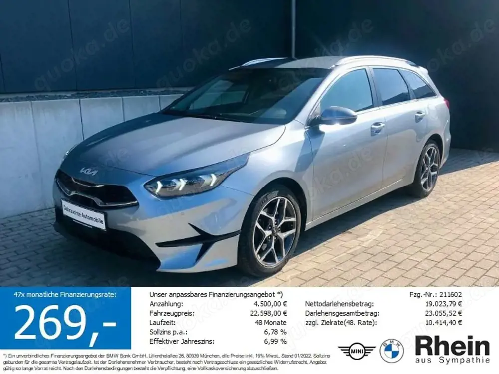 Kia Ceed SW / cee'd SW Ceed SW 1.5 Platinum S-LÜFT/4xSH/ACC/LHZ/JBL/