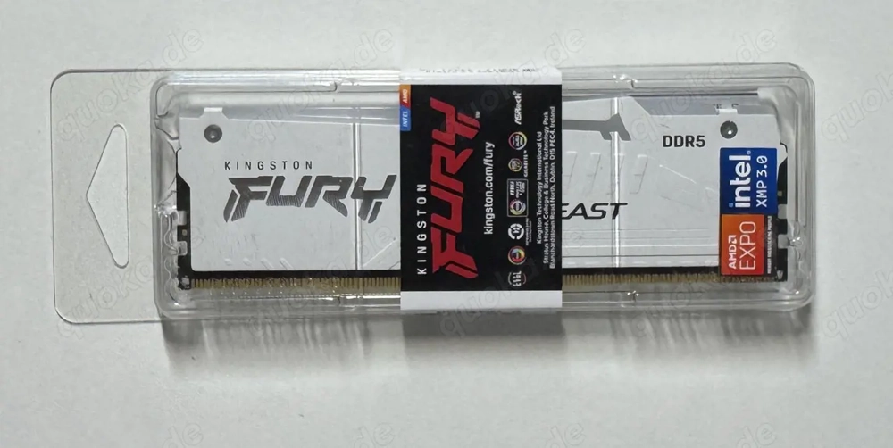 Kingston FURY Beast Rgb 16gb ddr5 Ram   Neu & OVP