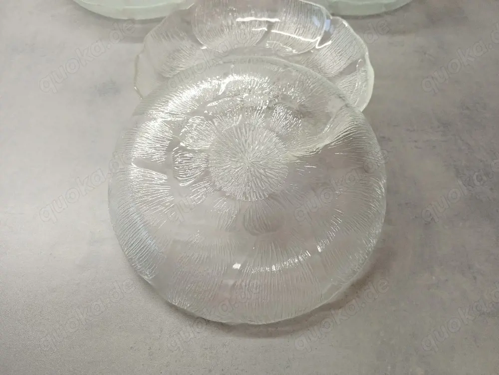 6er Set Arcoroc Fleur Salatteller, 20 cm, Glas