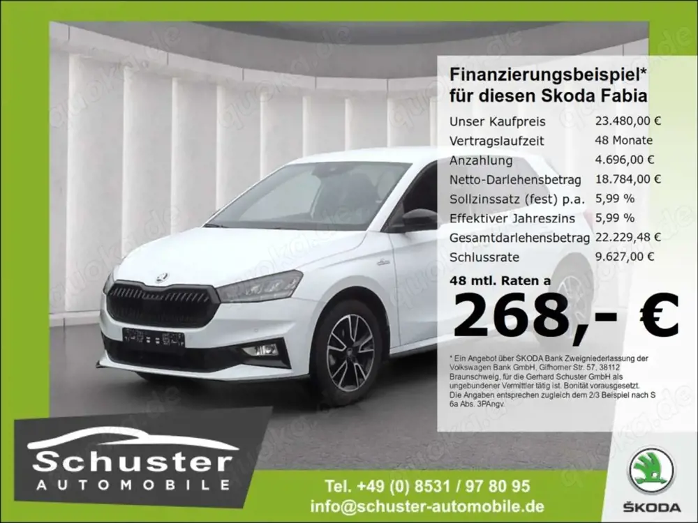 Skoda Fabia Monte Carlo 1.5TSI*DSG LED Navi R-Kam SHZ