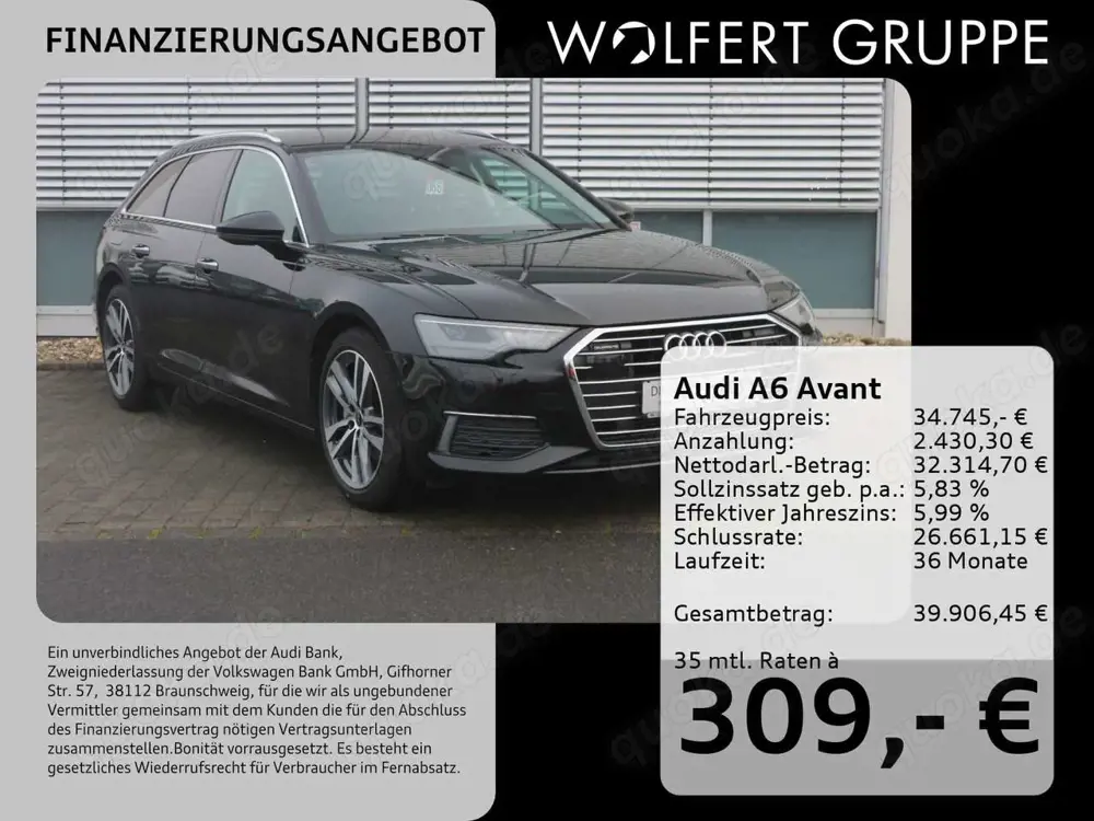 Audi A6 design 45 TFSI quattro ACC*AHK*CarPlay