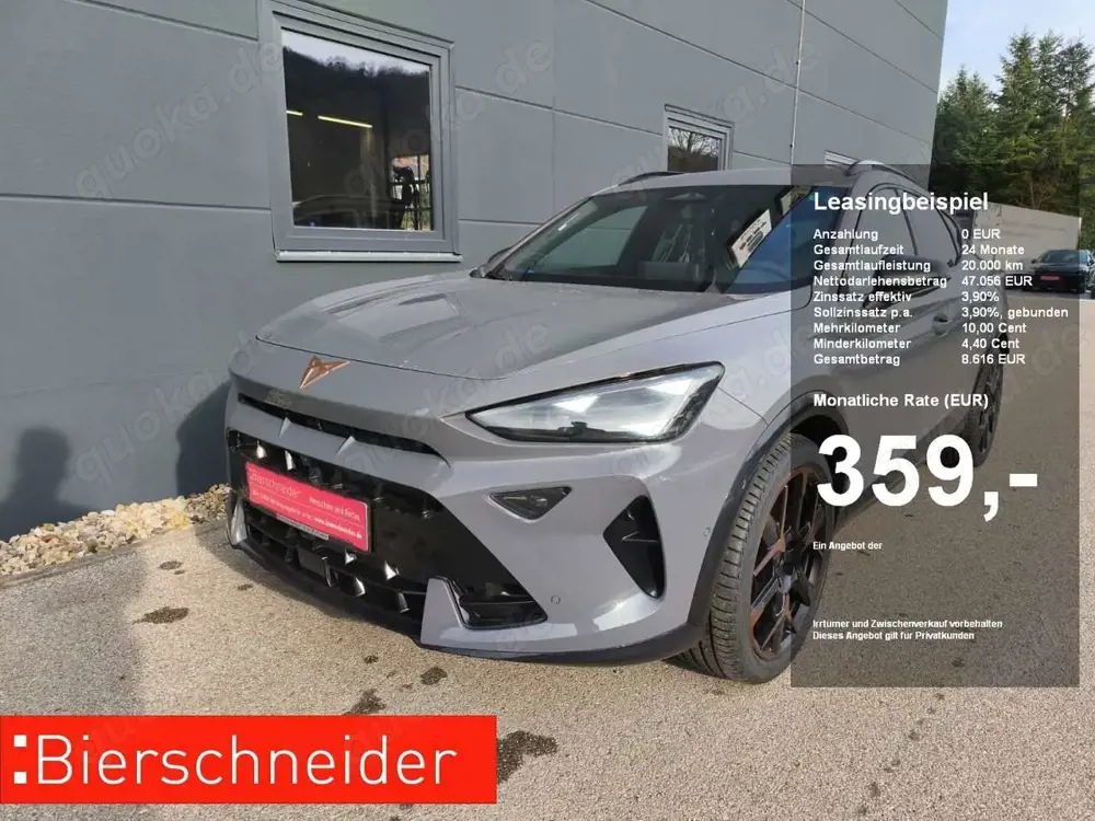 CUPRA Formentor 333 VZ ab 359.- 1.590.-Überführung HAILSTORM HD-MA