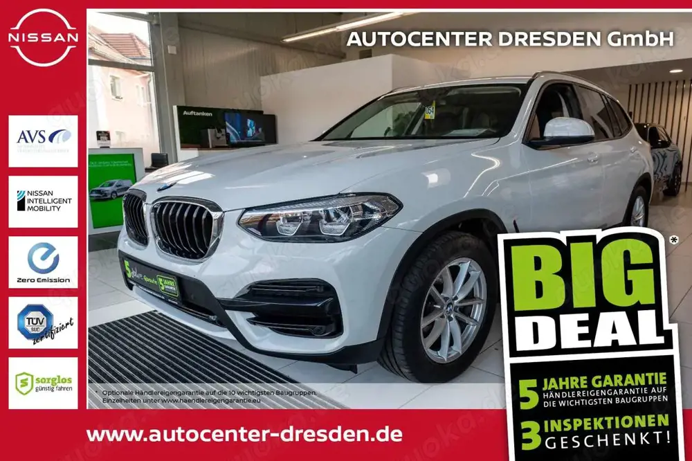 BMW X3 xDrive 20i Advantage Navi+SHZ+KlimaA+PDC