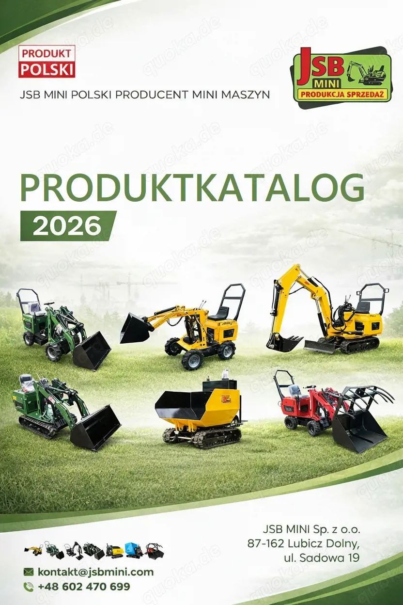 Lader Bagger Dumper - NEU 2026 - Direkt vom Hersteller JSB MINI