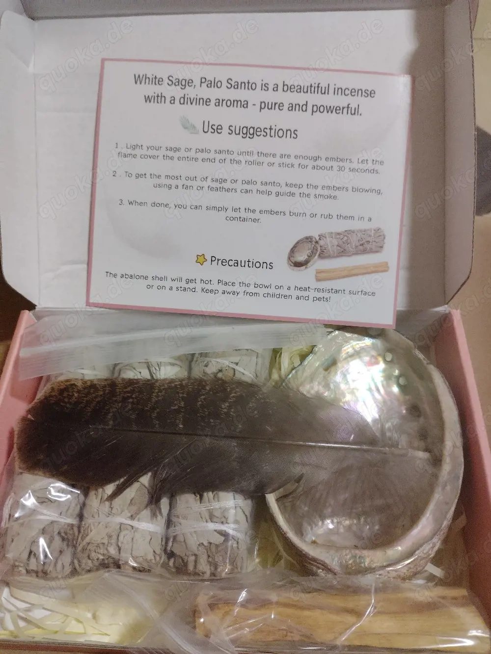 Spiritual and Energy Gift Box spirituell Esoterik räuchern Salbei