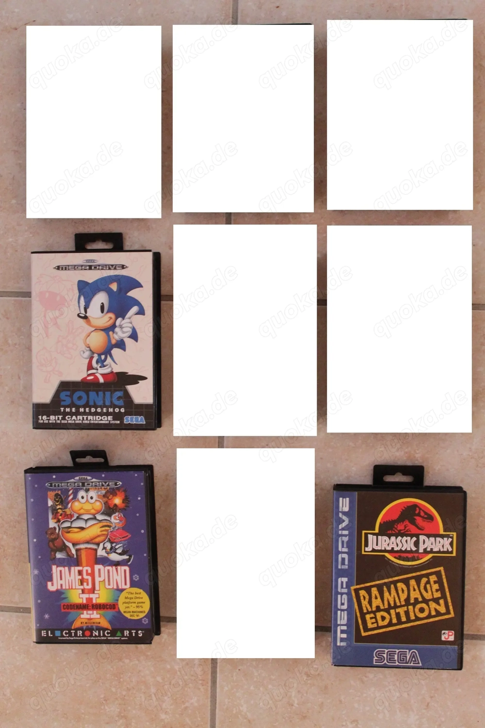 Sega Mega Drive Spiele in OVP vollständig CIB abzugeben !