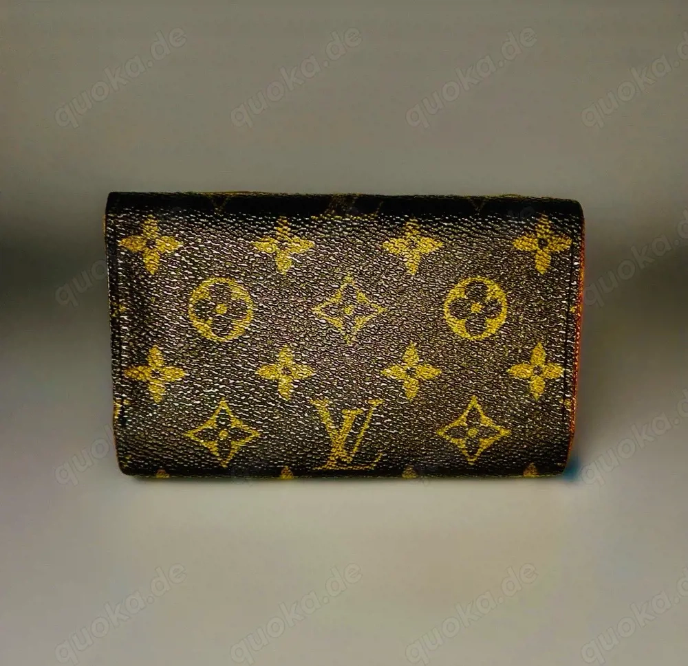 Louis Vuitton Porte Monnaie Billets Trésor Geldbörse Portemonnaie Damen