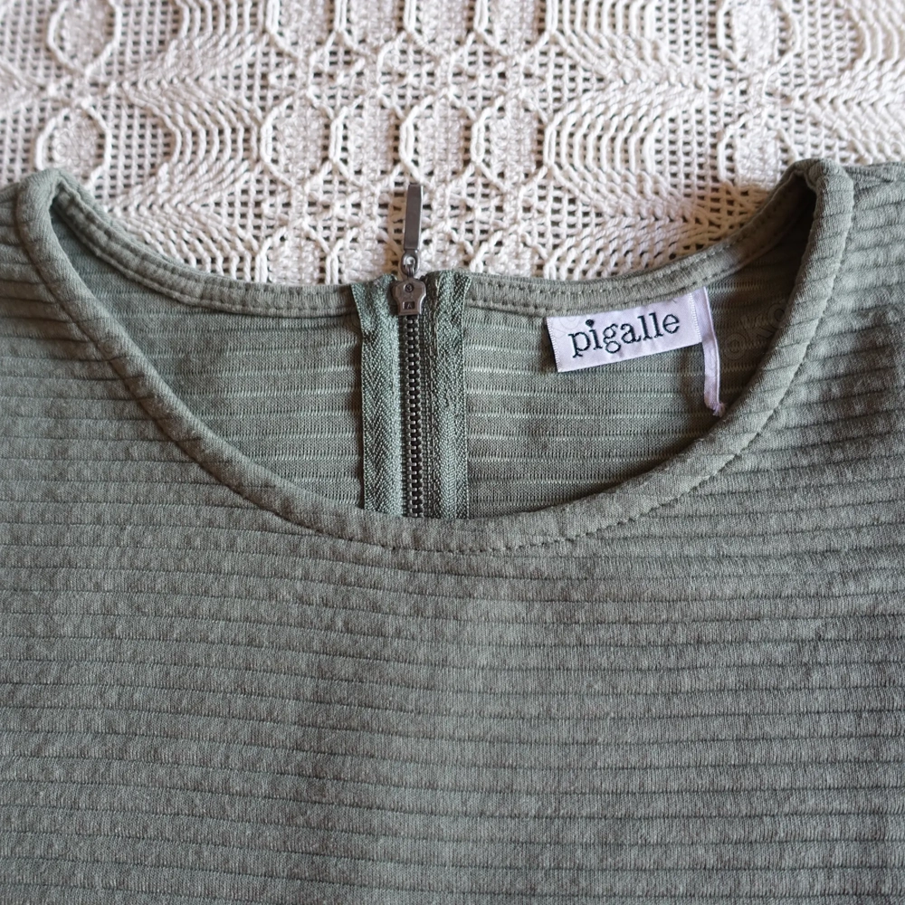 Damen - Pullover, 3 4-Arm, khaki, Gr. XS bzw. ca. Gr. 34, Only