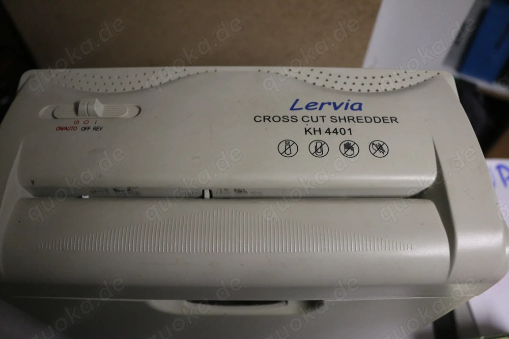 Aktenvernichter, elektrischer Schredder für Papier 
