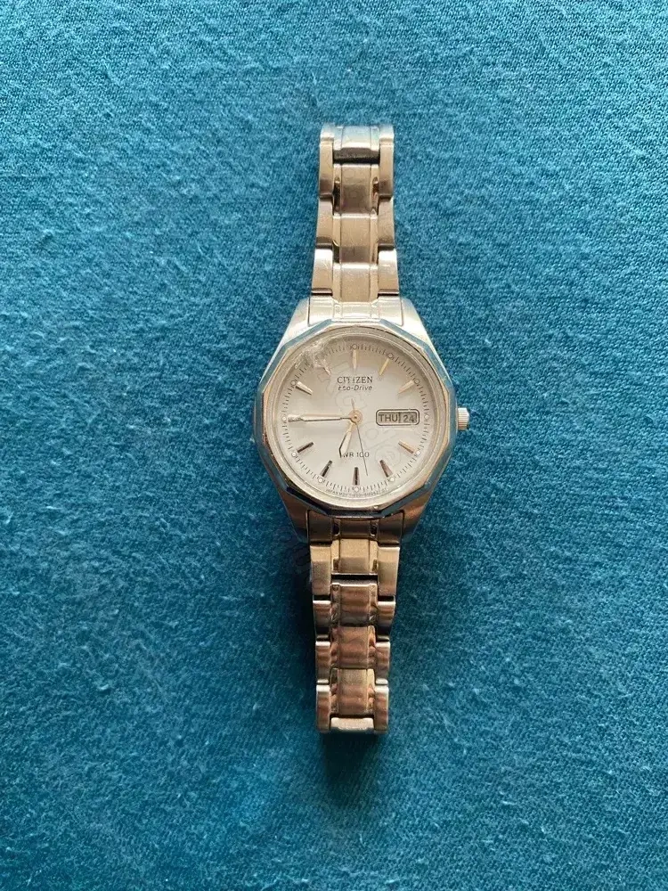 Citizen eco-drive Uhr silber