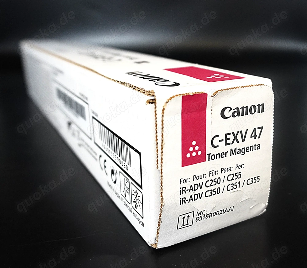 Canon Original Toner C-EXV 47 - Magenta - 2 Stück