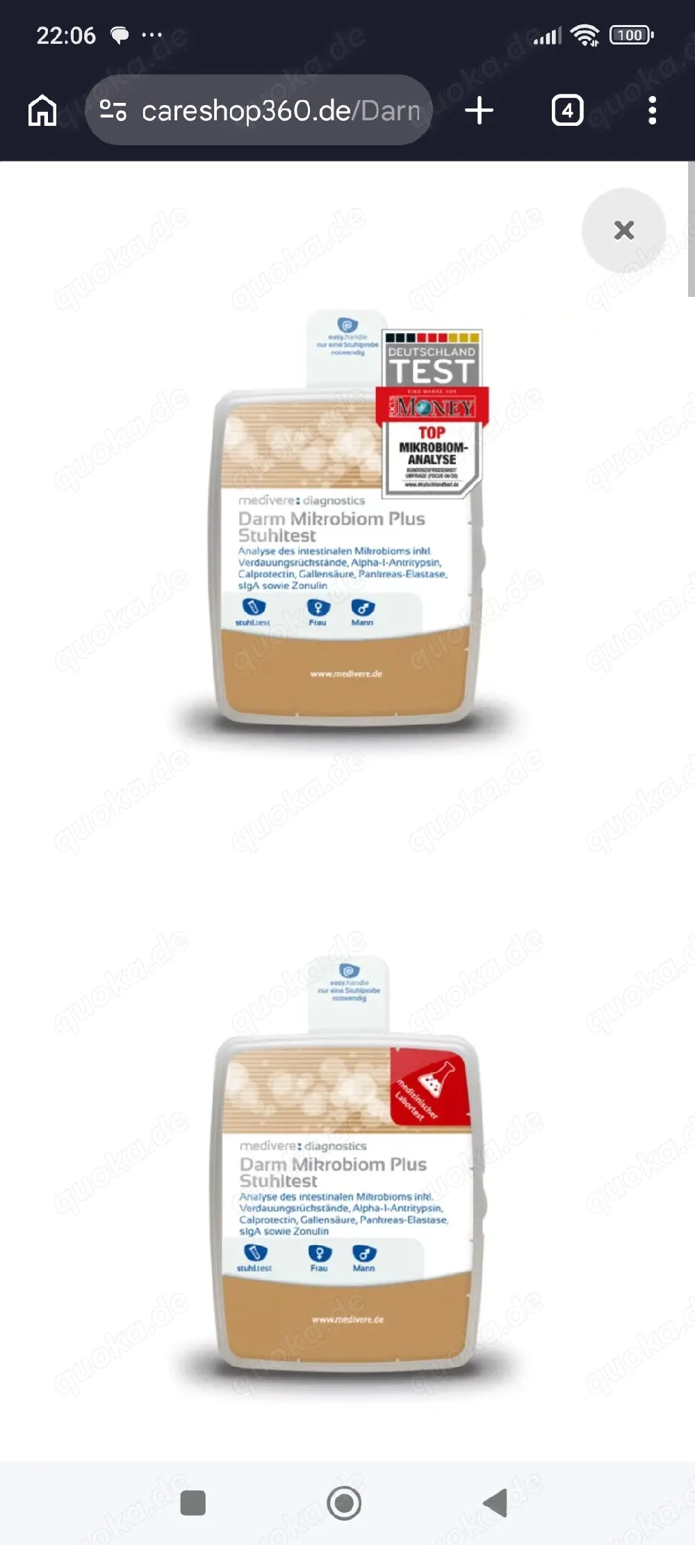 Darm-Mikrobiom Plus Stuhltest Neu 