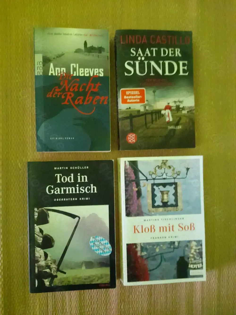 4x Krimi   Thriller. EINZELKAUF möglich für je 3,00   pro Buch