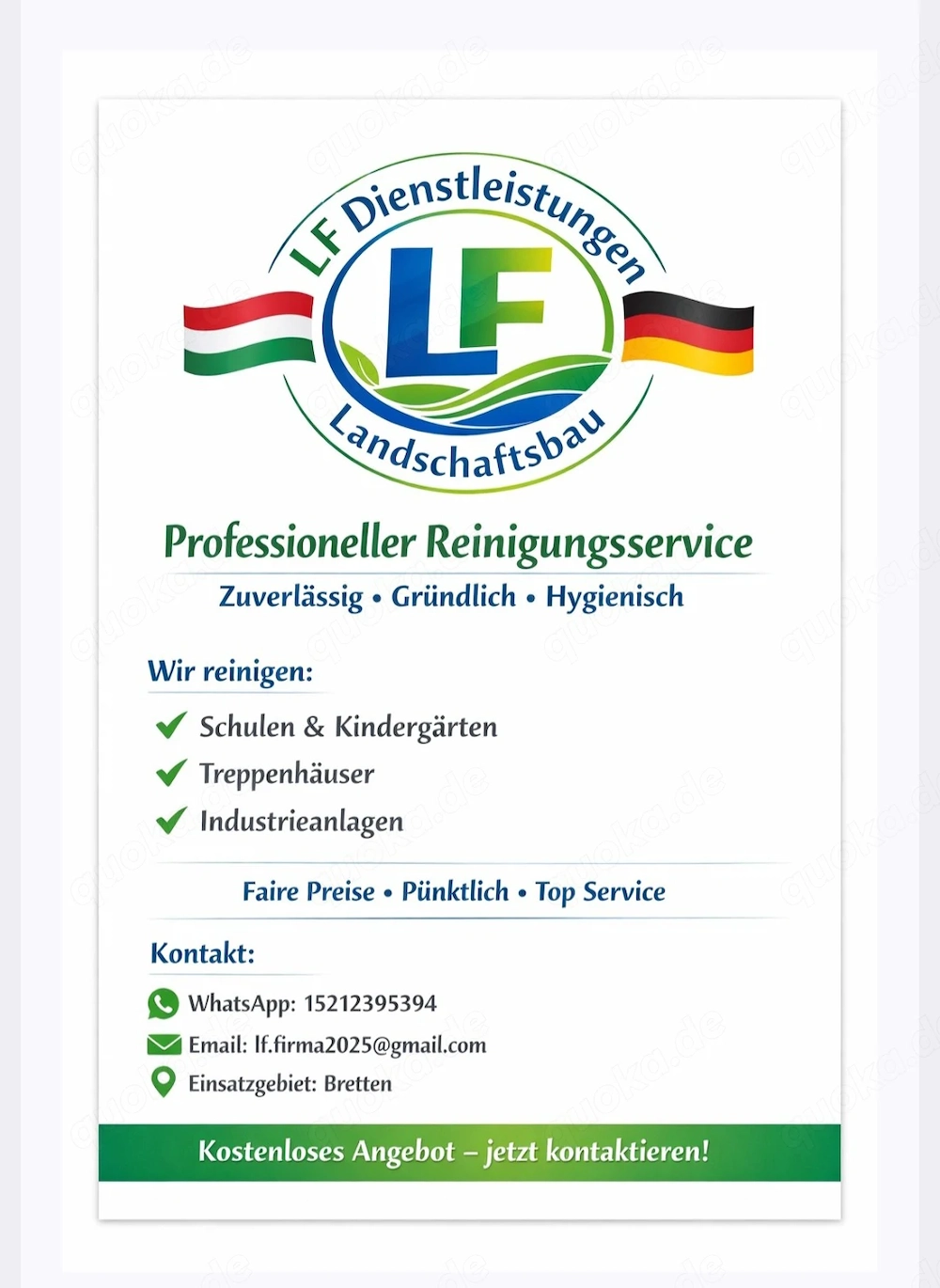 Baden-Württemberg Reinigungsservice 