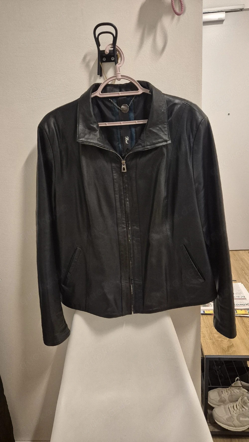 Lederjacke 