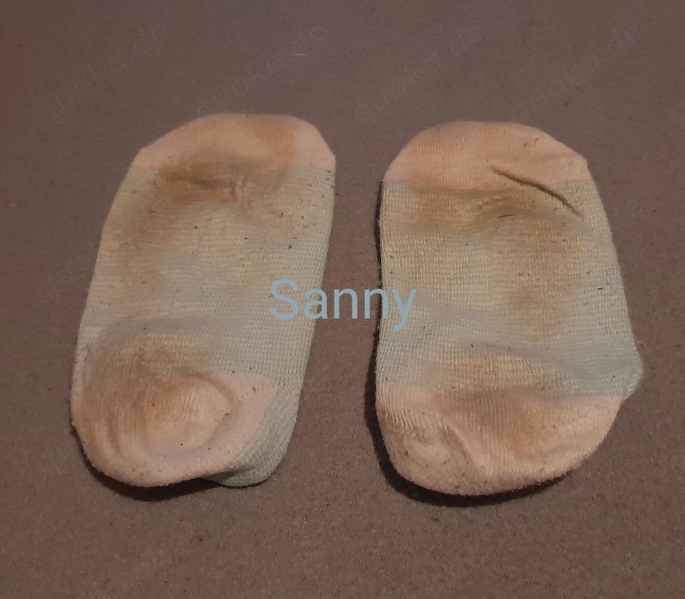 getragene Socken 