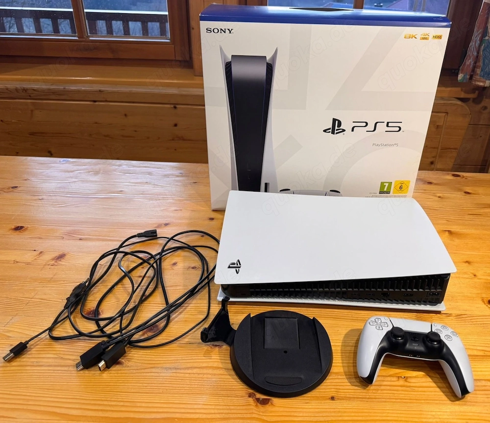 PlayStation 5 Sony Konsole mit verpakung 