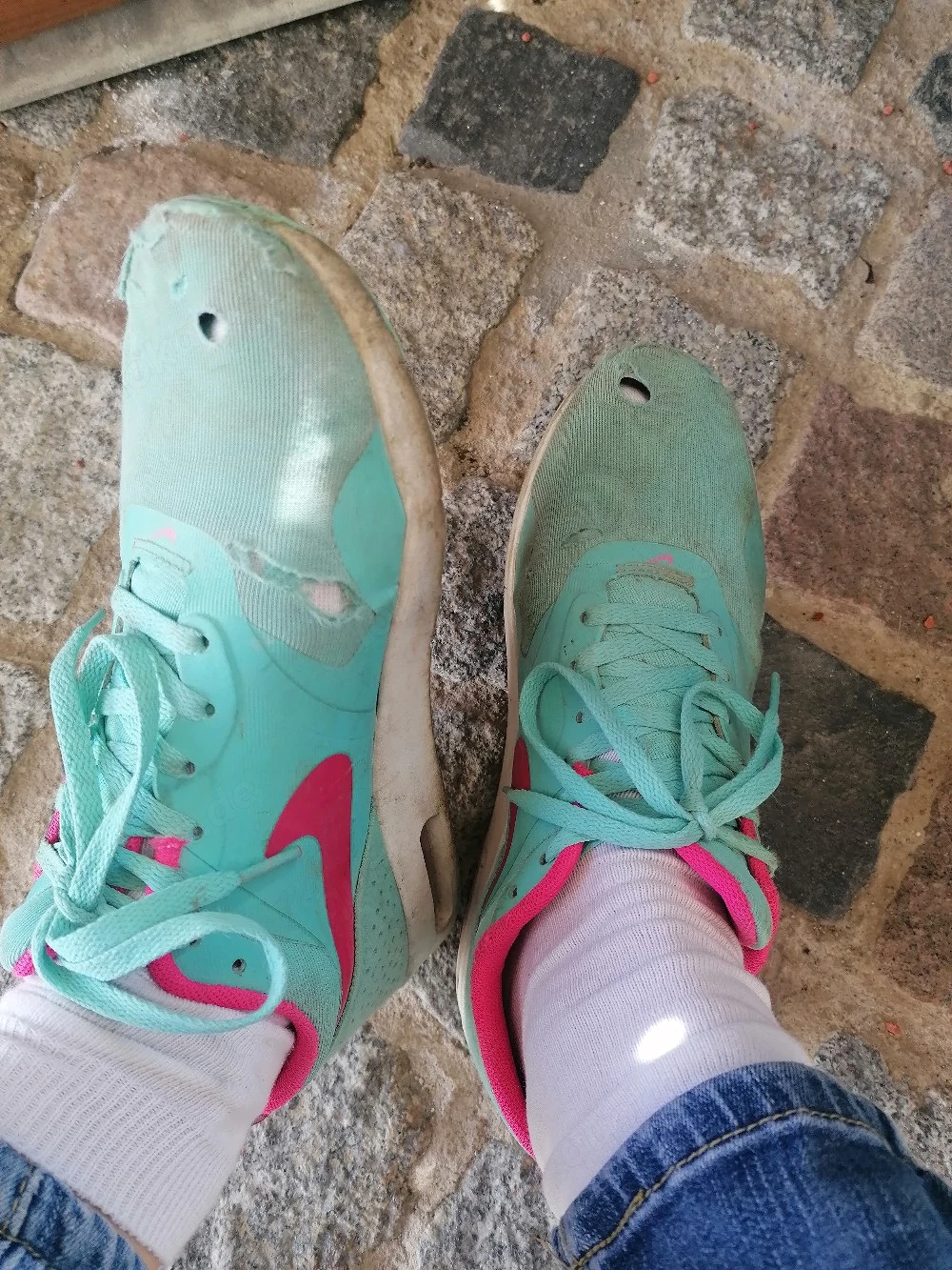 Abgerockte Nikes - traust du sie dir zu? 