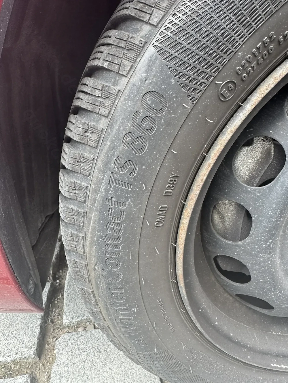 4x Continental WinterContact TS 860 Reifen