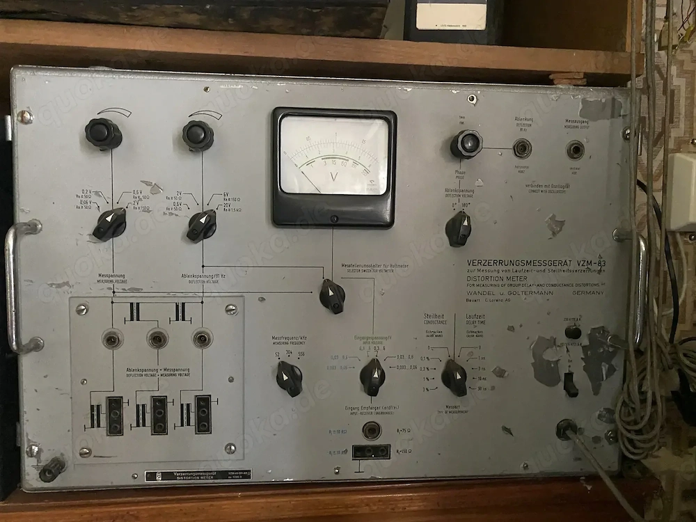 Verzerrungsmessgerät VZM-83 BN-83, Wandel & Goltermann 