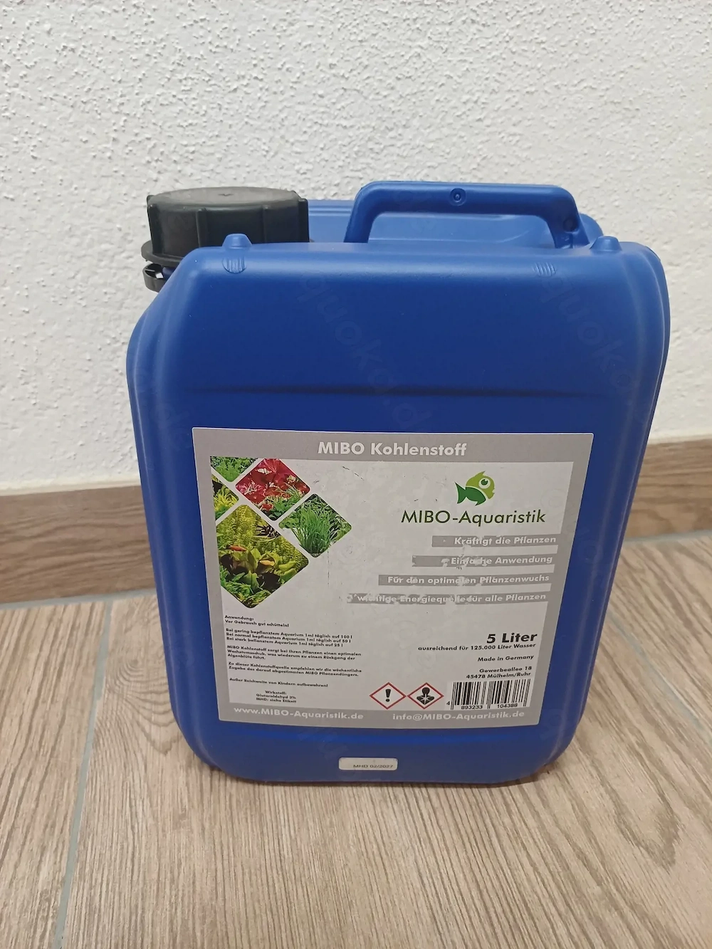 Flüssiger Aktivkohle für Aquarien gebraucht