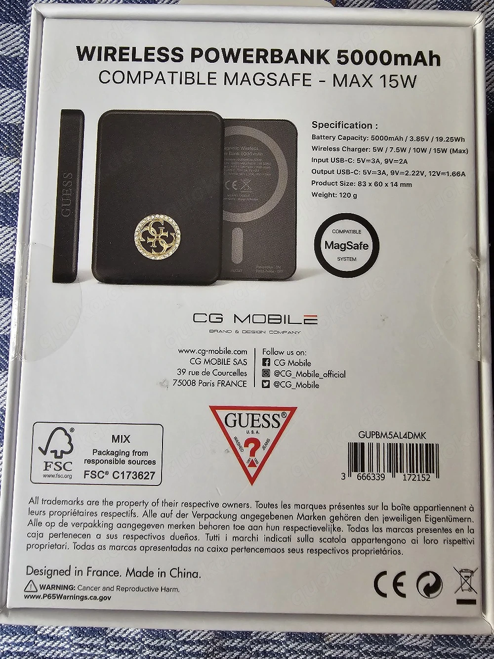 msgesafe powerbank 