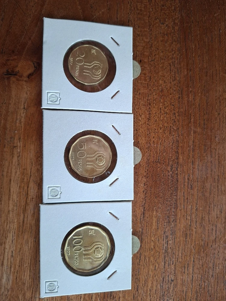 Gedenkmünzen WM Argentinien 