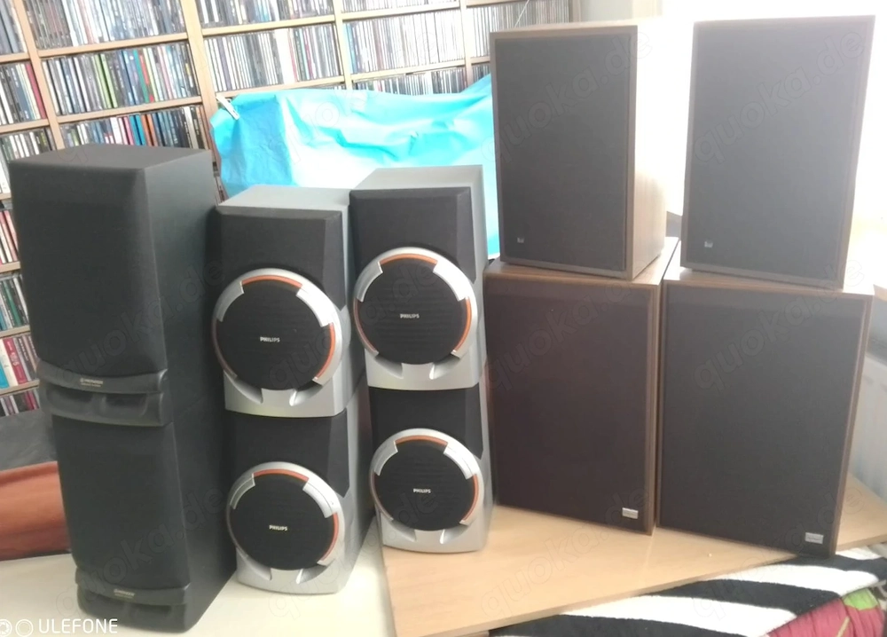   Großes Speaker-Boxen-Set von Dual, Minerva, Pioneer & Philips    ******Top-Zustand******