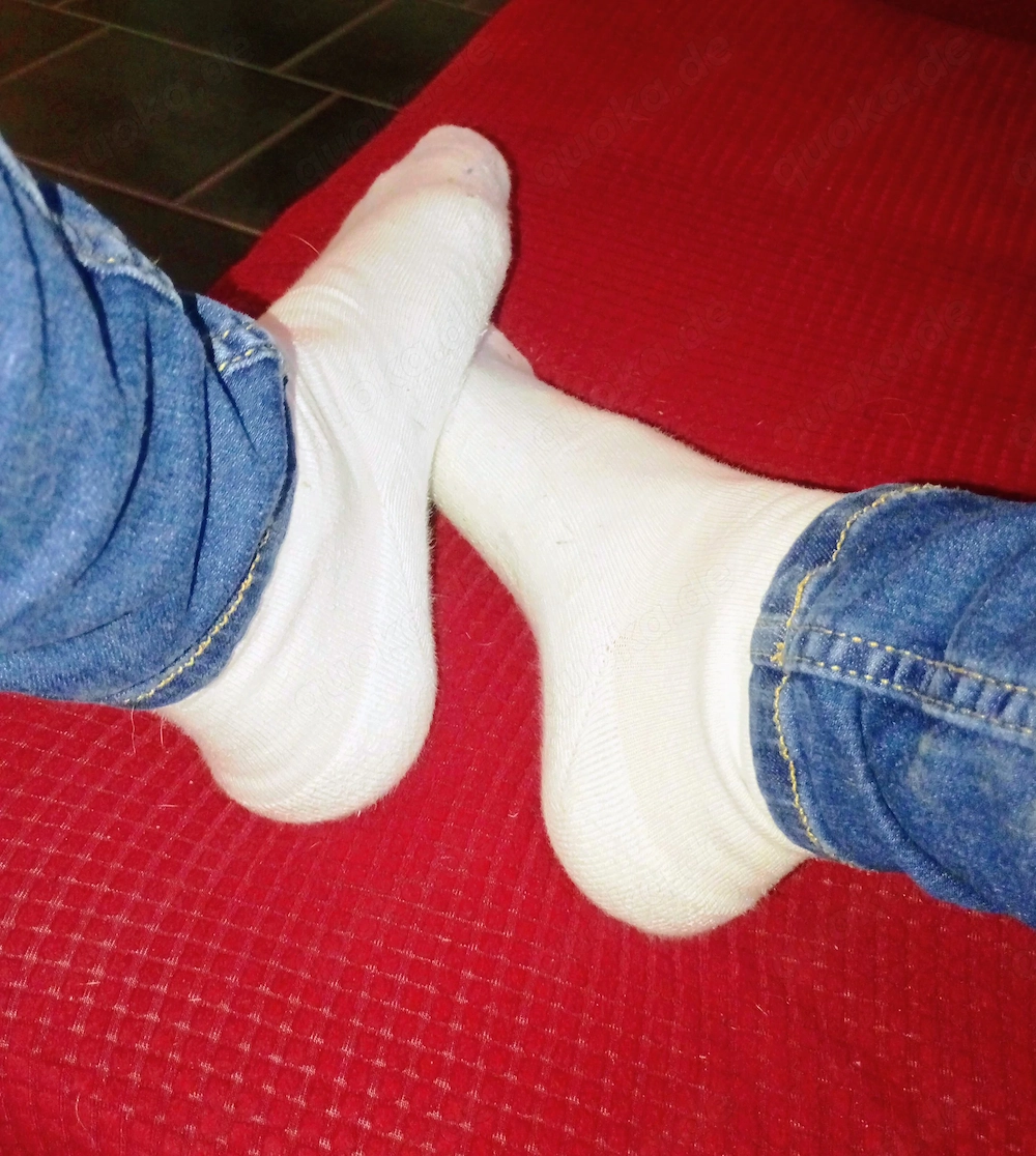 Getragene Socken 