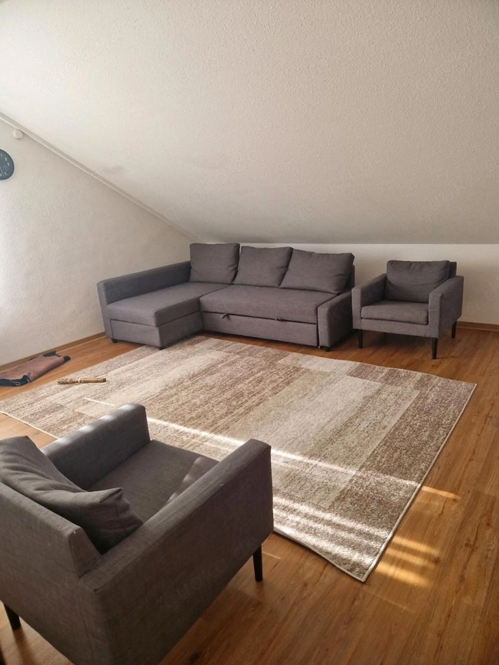 Schlafsofa mit Sessel