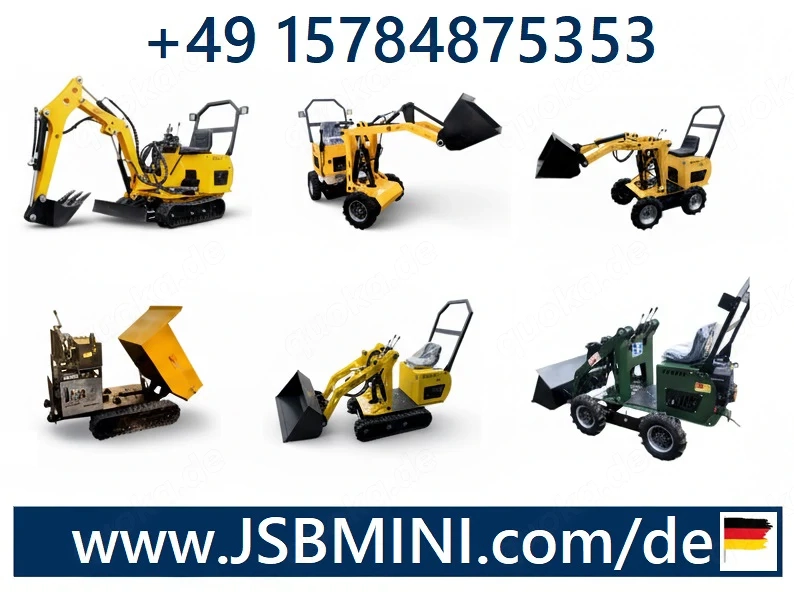 Lader Bagger Dumper - NEU 2026 - Direkt vom Hersteller JSB MINI