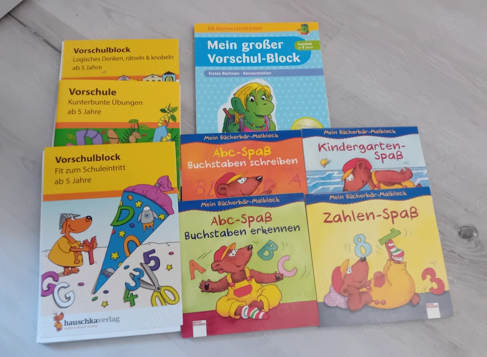Vorschulbücher Lernen