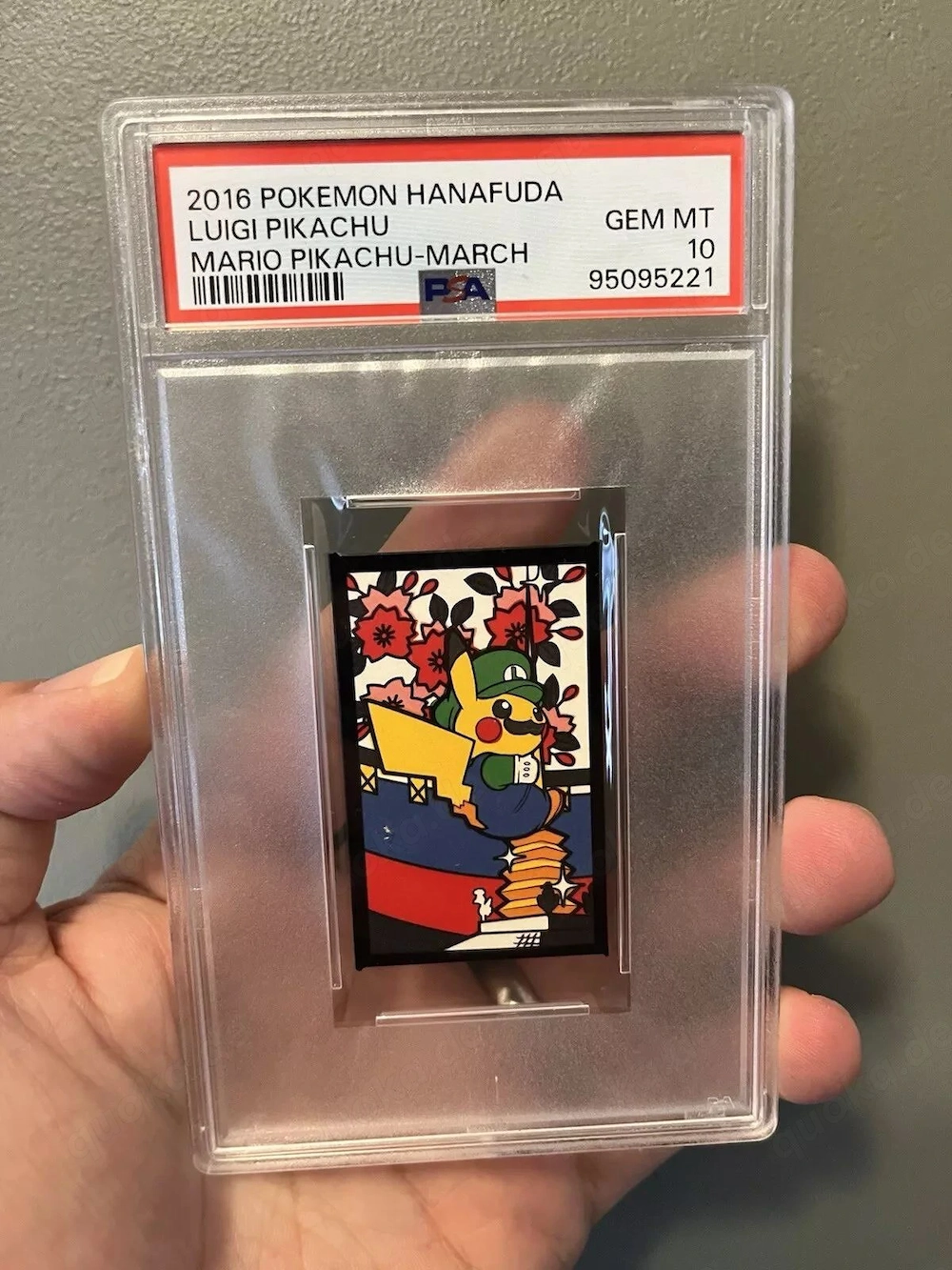 2016 Pokemon Mario Pikachu Luigi Hanafuda Full Sequential Set PSA 109 x48 Slabs