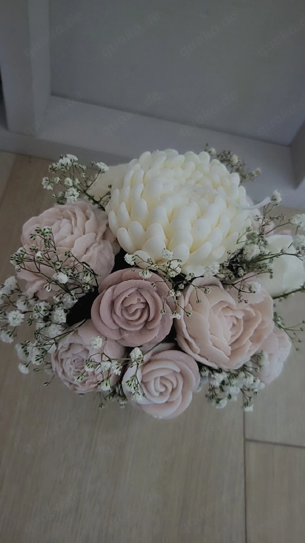 Blumenstrauß in einem exklusiven Korb