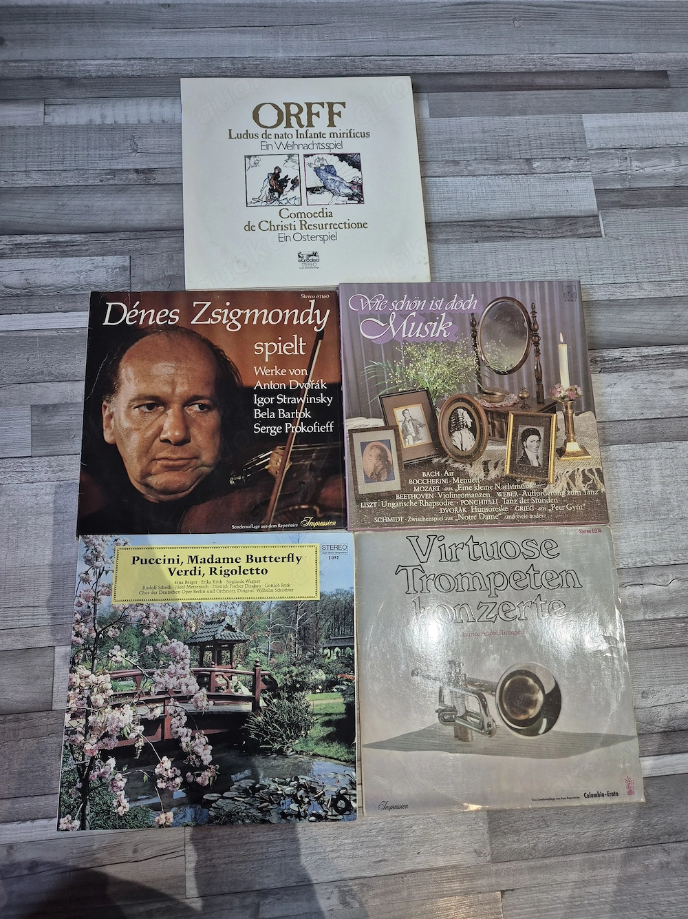 Verschiedene Schallplatten 