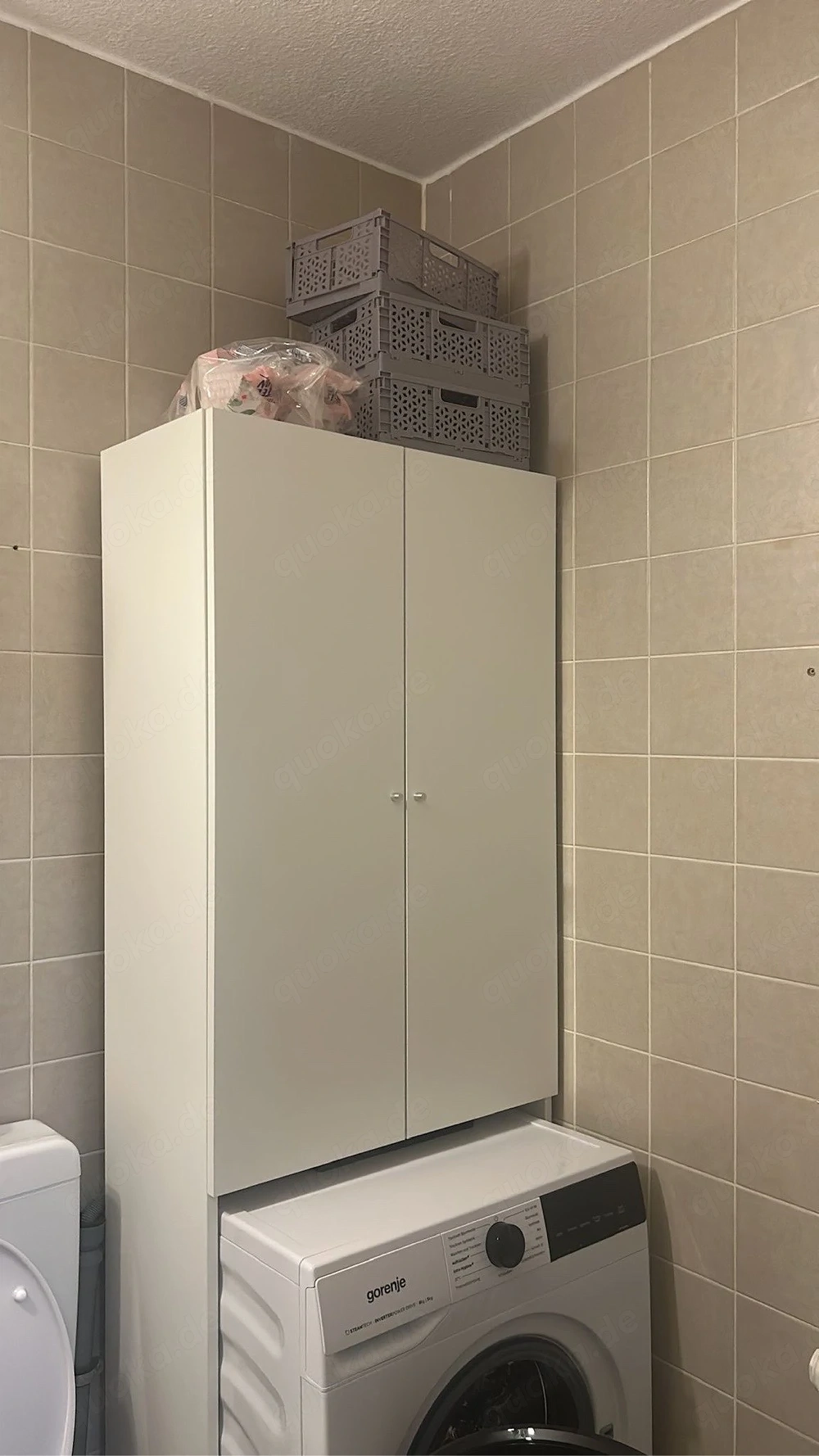Badezimmerschrank für Waschmaschine