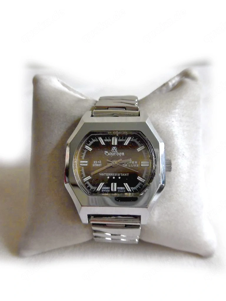 Seltene Armbanduhr von Bourbon