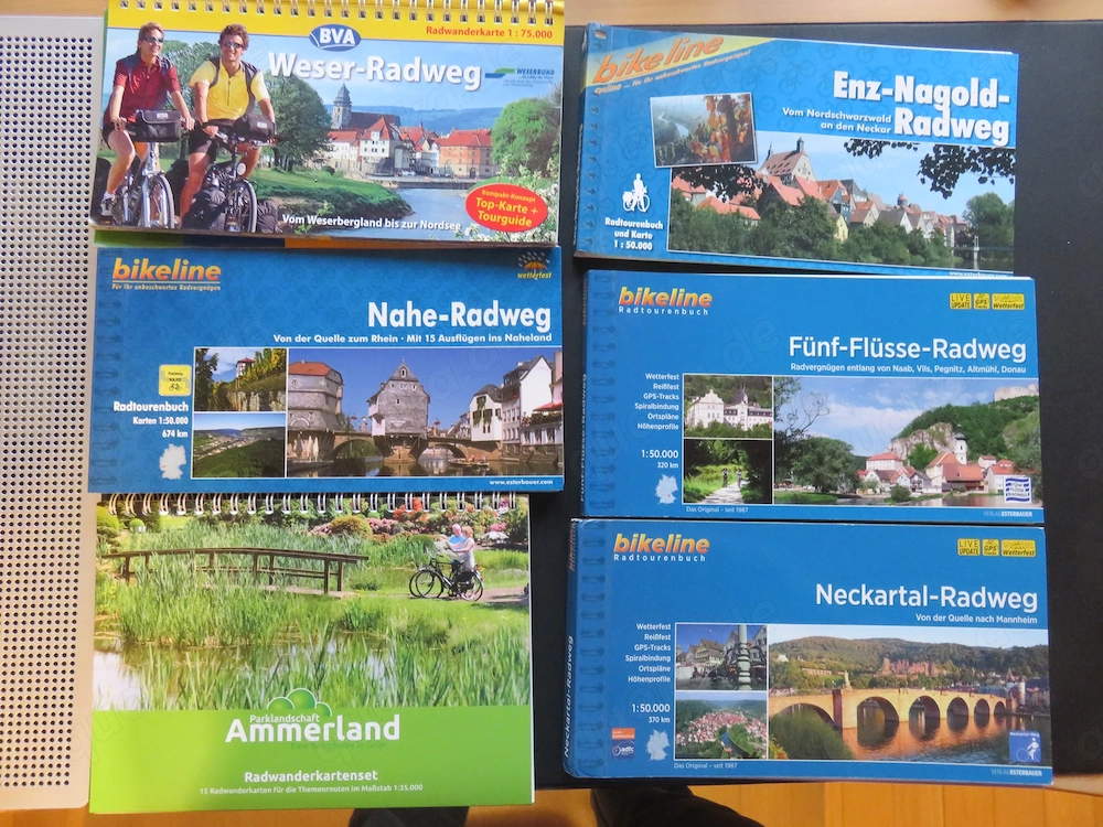 Radwanderkarten