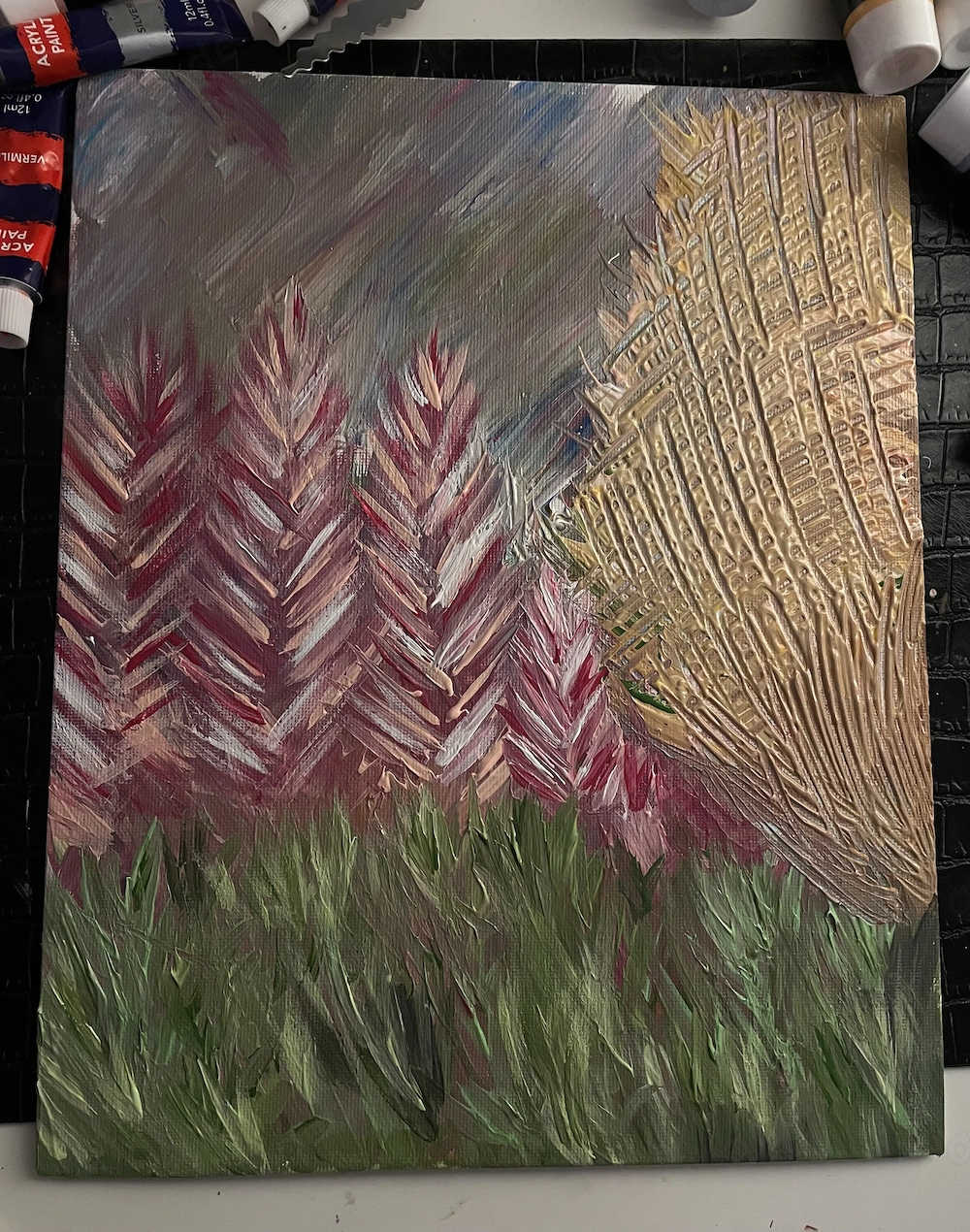 Cornfield Chase - Handmade Canvas