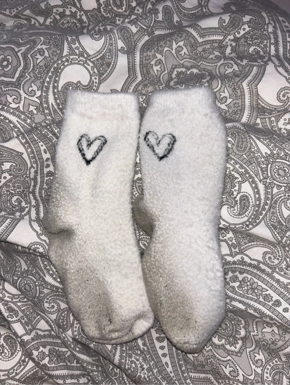socken getragen