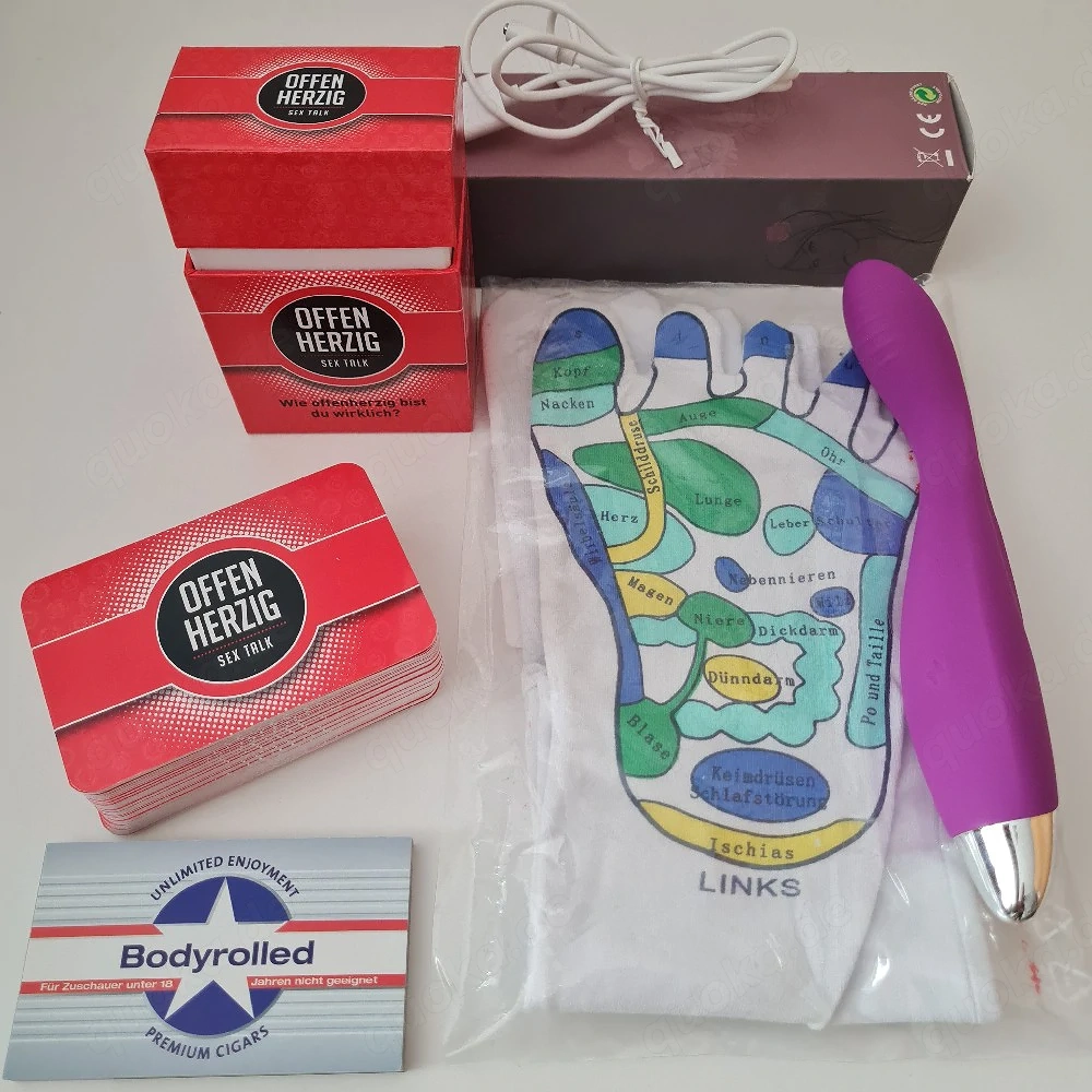 Erotik Geschenk-Set 4-teilig