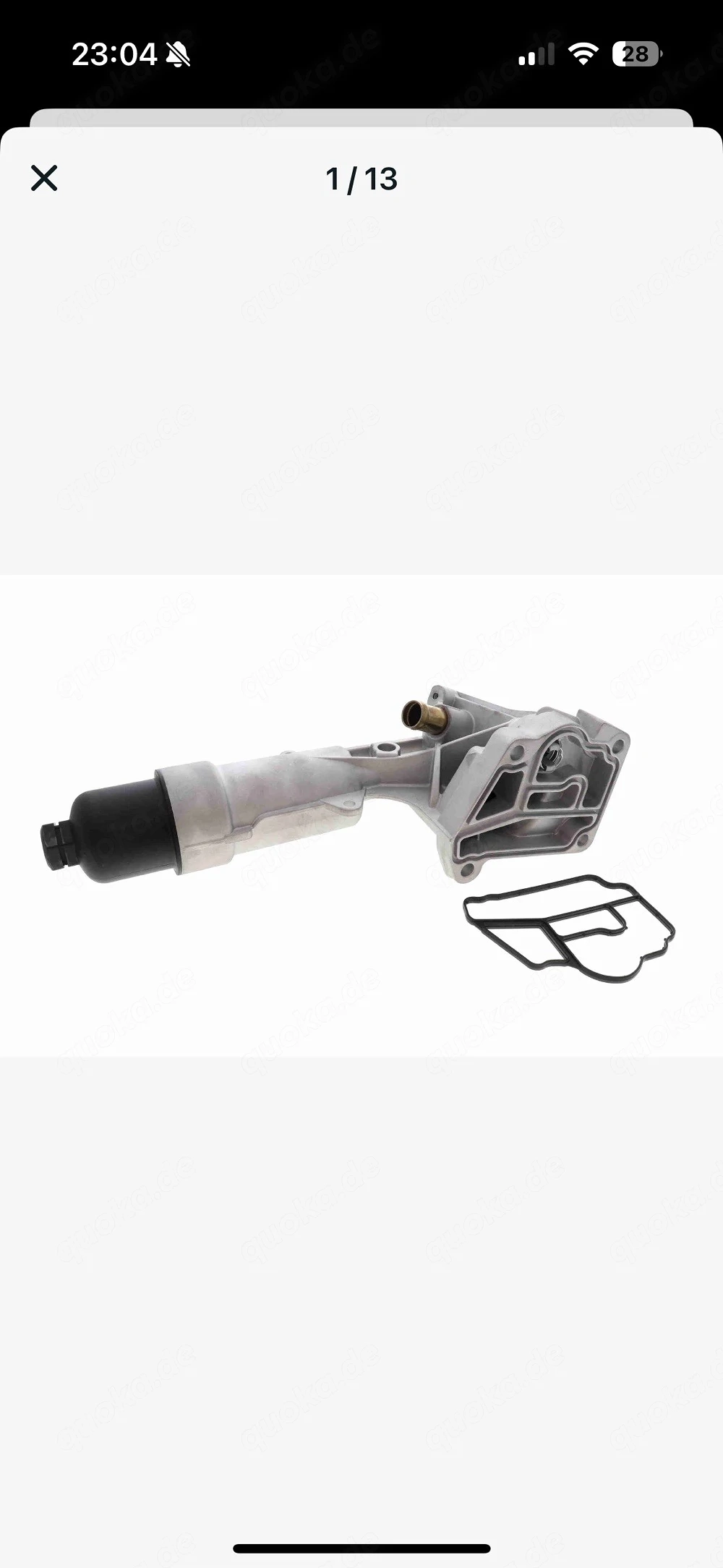 W203 ölfilter gehäuse NEU