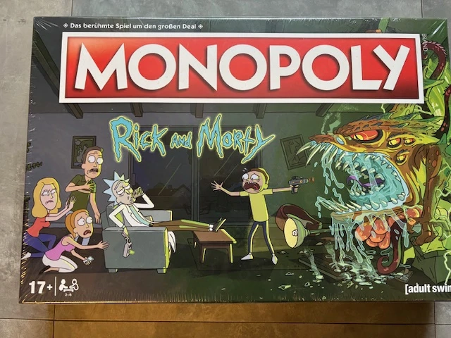 Monopoly Rick + Morty