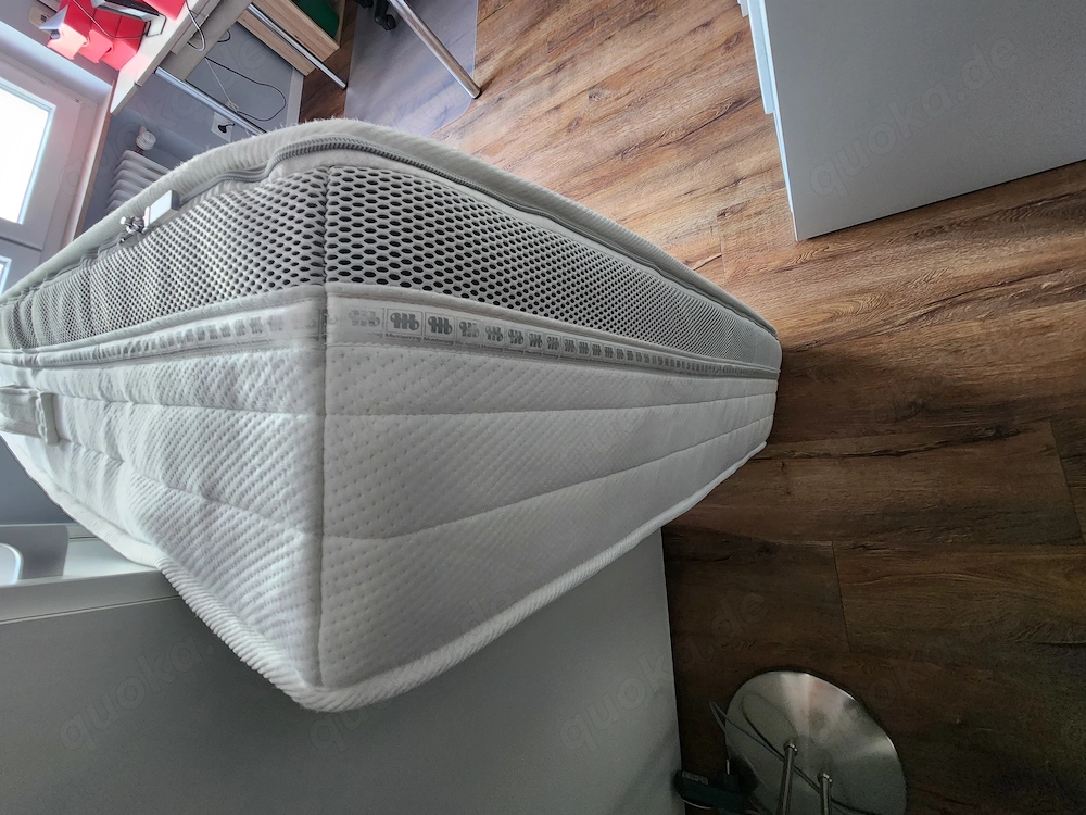 Taschenfederkernmatratze 100 x220 cm 24 cm Dick