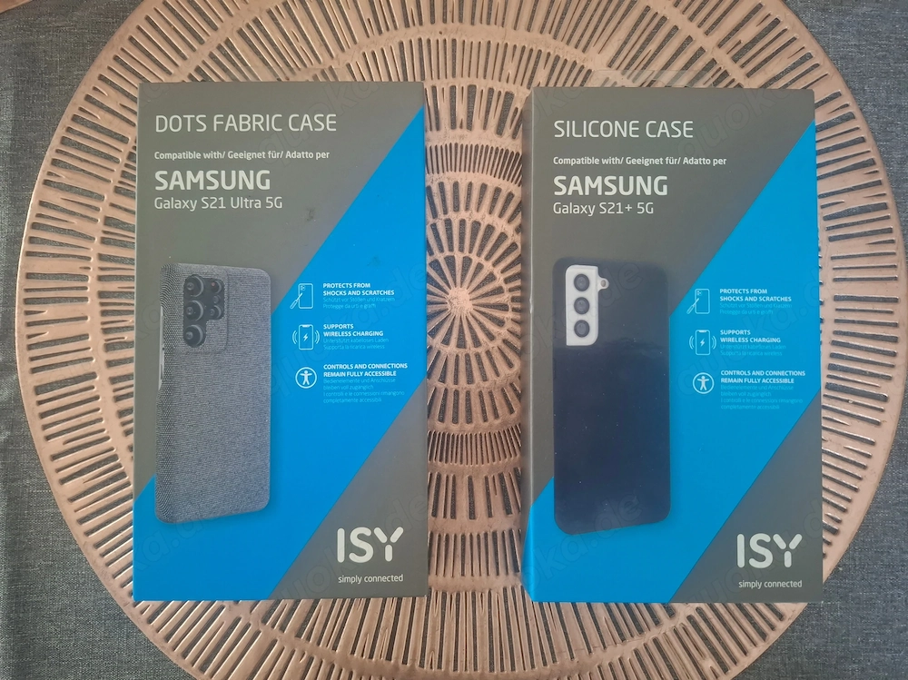 2 Handy Hüllen, Original verpackt , Samsung Galaxy S 21 Ultra G