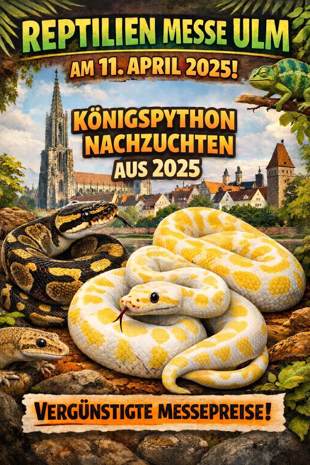 Königspython Nachzuchten abzugeben! (MESSE ULM)