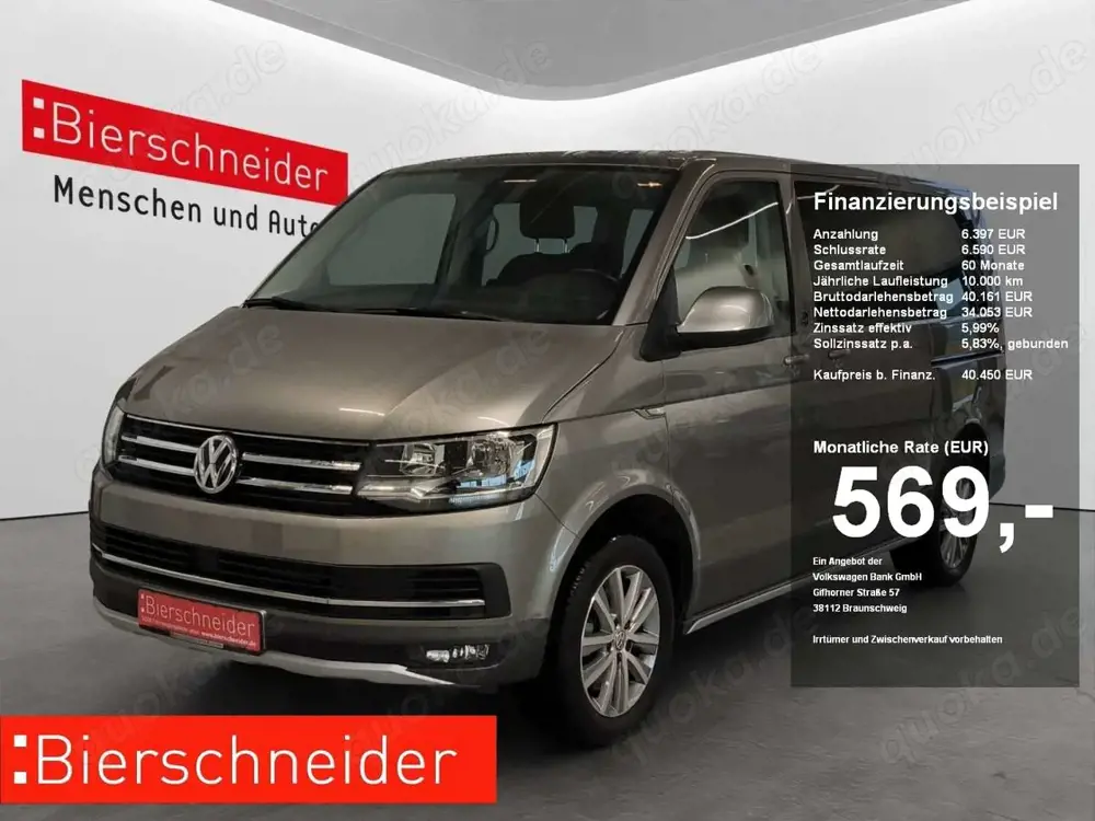 Volkswagen T6 Multivan 2.0 TDI DSG PanAmericana NAVI+ STANDHZG AHK EL.TÜR